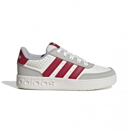 Adidas Breakbase J - Branco/Vermelho